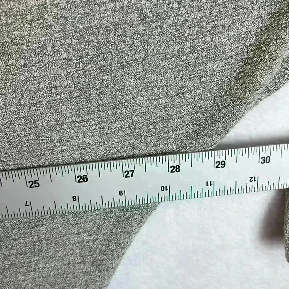 Ginger G Sweater Gray Women’s Large Lightweight Dolman Sleeves Scoop Neck - Picture 4 of 5